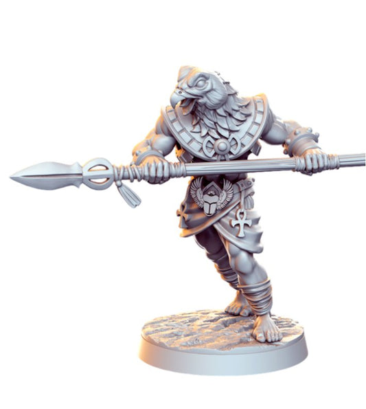 Horathi Warrior with Spear - MiniPrinta