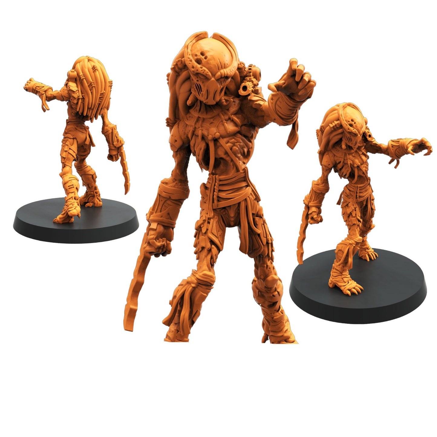 Skull Hunters War Band - Papsikels - 32mm Scale Miniatures - MiniPrinta